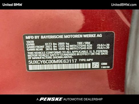 Used 2021 BMW X6 xDrive40i AWD/4WD image 15