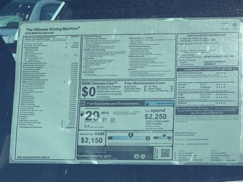 Used 2026 BMW X3 xDrive30 w/ Premium Package image 28