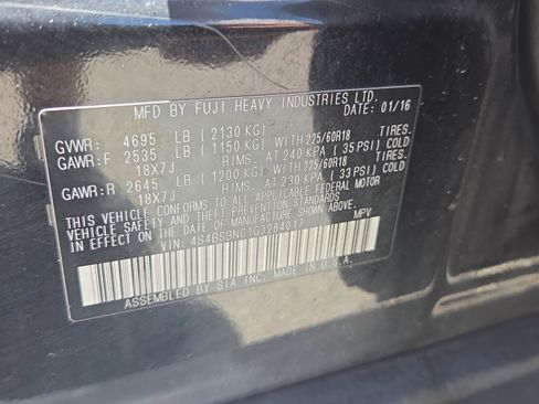 Used 2016 Subaru Outback 2.5i Limited AWD/4WD image 25