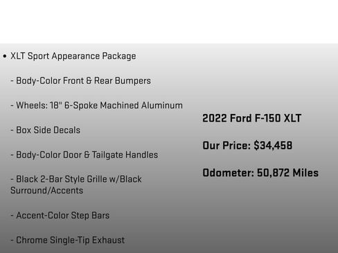 Used 2022 Ford F150 XLT w/ Equipment Group 302A High image 6