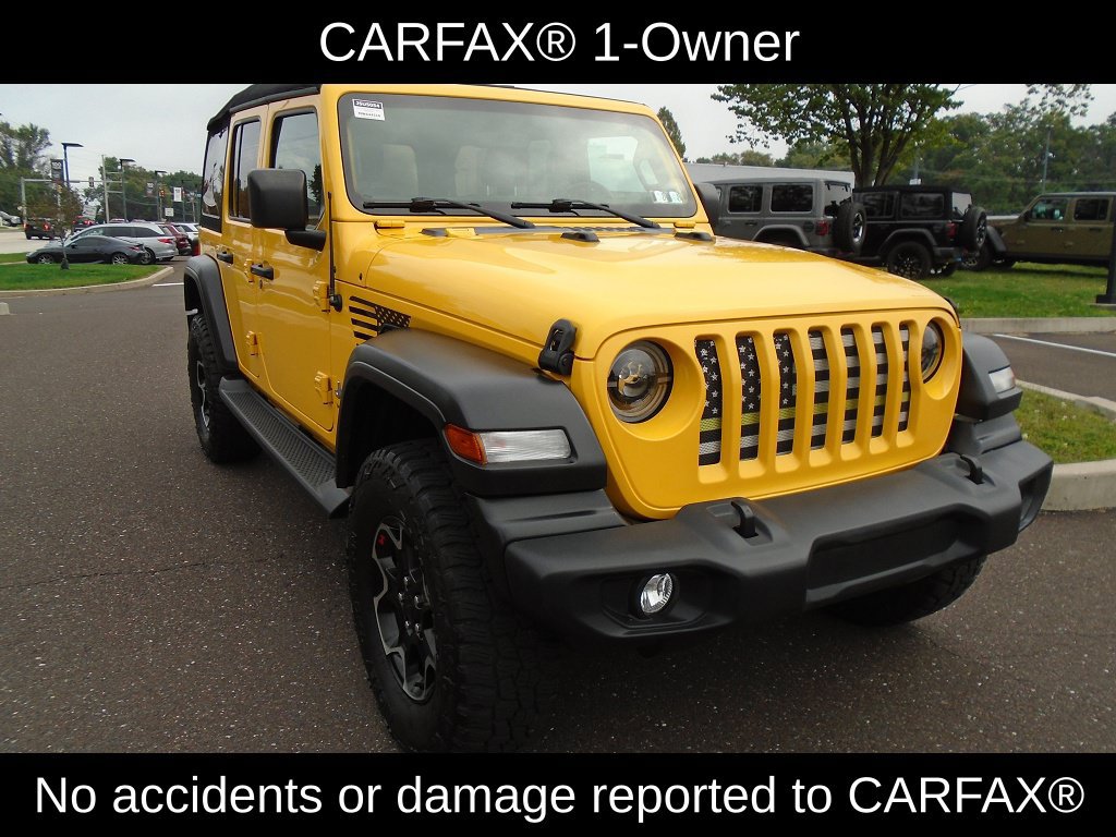 Certified 2021 Jeep Wrangler Unlimited Sport AWD/4WD image 2