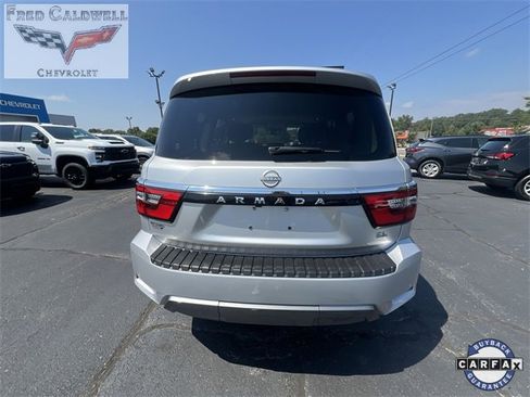 Used 2021 Nissan Armada SL w/ Captain's Chairs Package image 32