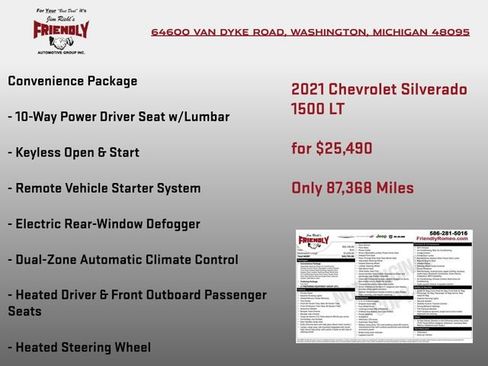 Used 2021 Chevrolet Silverado 1500 LT AWD/4WD image 3