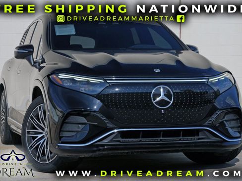 Used 2023 Mercedes-Benz EQS 580 4MATIC SUV w/ Exclusive Trim Package image 2