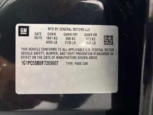 Used 2015 Chevrolet Cruze LT w/ Technology Package image 18