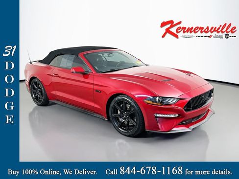 Used 2020 Ford Mustang GT Premium w/ Black Accent Package RWD image 1
