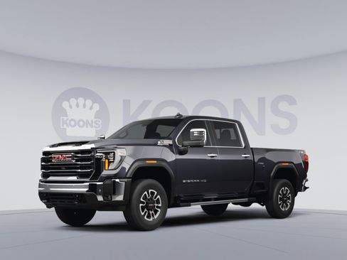 Used 2025 GMC Sierra 2500 SLT w/ Snow Plow Prep/Camper Package AWD/4WD image 1