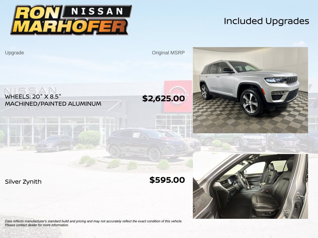 Used 2025 Jeep Grand Cherokee Limited 4xe AWD/4WD image 6