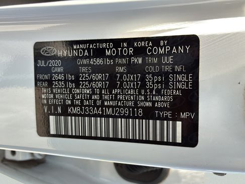 Used 2021 Hyundai Tucson Value FWD image 32