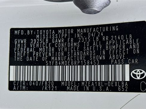 Used 2024 Toyota Corolla LE image 12