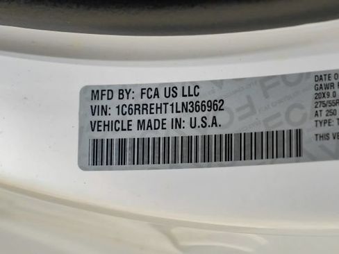Used 2020 RAM 1500 Limited w/ Body Color Bumper Group RWD image 69