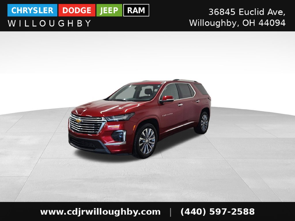 Used 2023 Chevrolet Traverse Premier w/ LPO, Floor Liner Package FWD 360° Tour