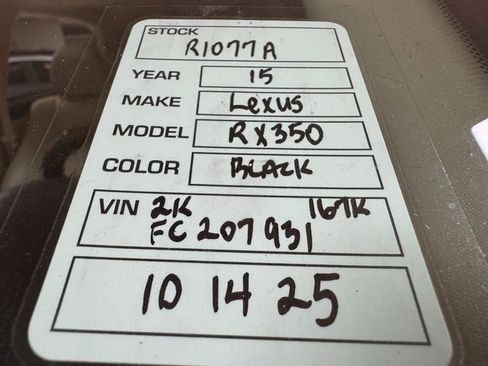 Used 2015 Lexus RX 350 FWD image 28