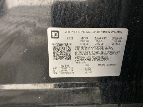 Used 2022 Chevrolet Equinox LS w/ LS Convenience Package FWD image 13