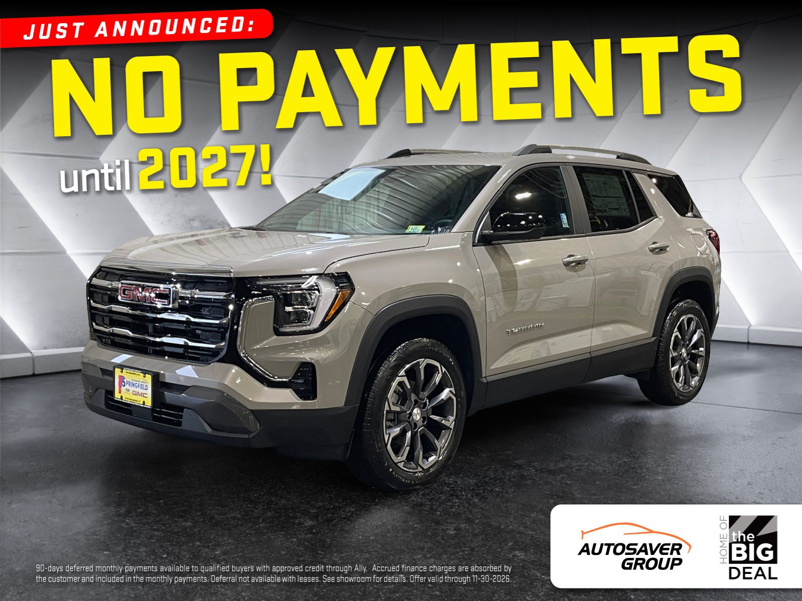 New 2027 GMC Terrain Elevation w/ Elevation Premium Package AWD/4WD image 1