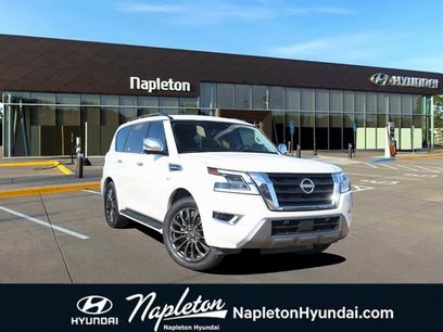 Used 2022 Nissan Armada Platinum w/ Captain's Chairs Package