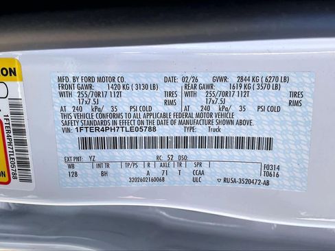New 2026 Ford Ranger XL w/ Trailer Tow Package AWD/4WD image 20