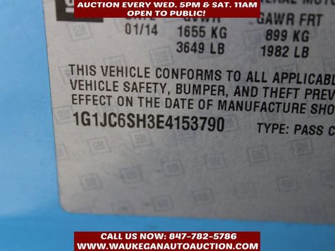 Used 2014 Chevrolet Sonic LT image 10