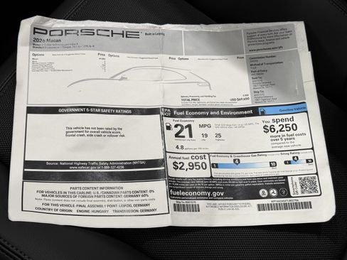 Certified 2026 Porsche Macan AWD/4WD image 54