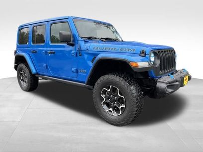 Used 2021 Jeep Wrangler Unlimited Rubicon 4xe w/ Steel Bumper Group