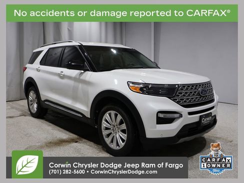 Used 2022 Ford Explorer Limited w/ Class IV Trailer Tow Package image 1