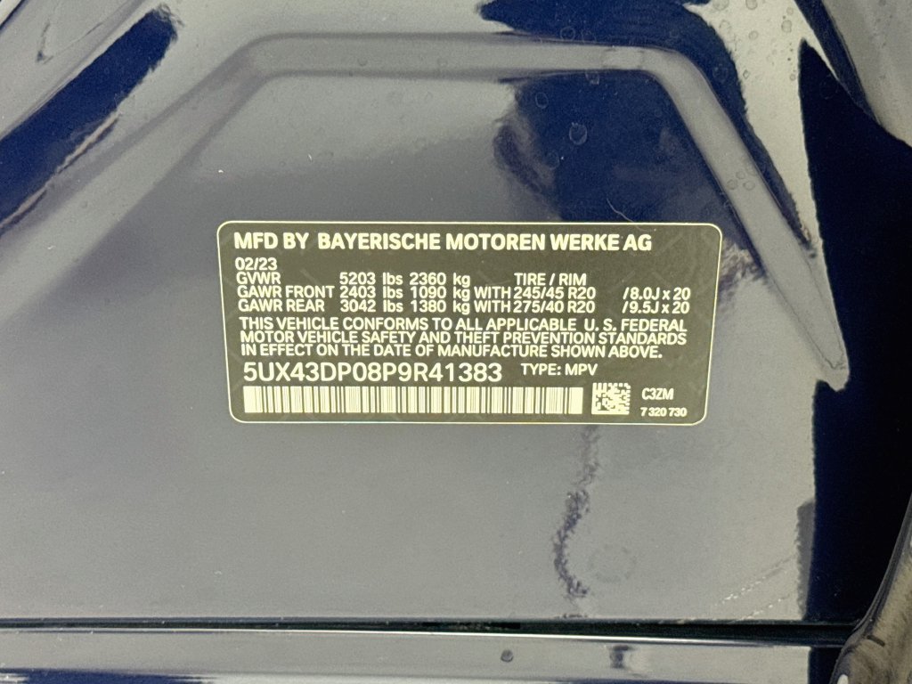 Used 2023 BMW X3 sDrive30i w/ M Sport Package RWD image 34