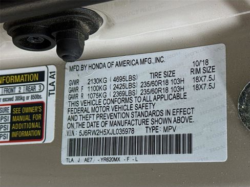 Used 2018 Honda CR-V EX image 23