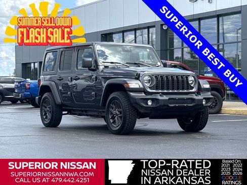 Used 2025 Jeep Wrangler Unlimited Sport AWD/4WD image 1