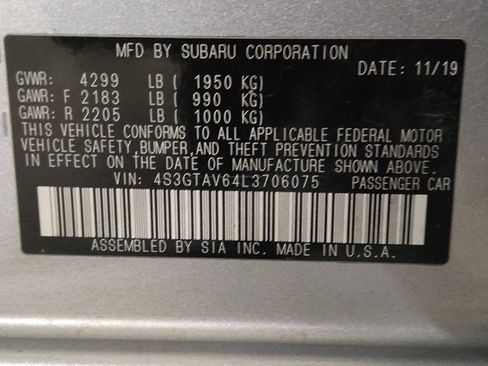 Used 2020 Subaru Impreza 2.0i Premium AWD/4WD image 33