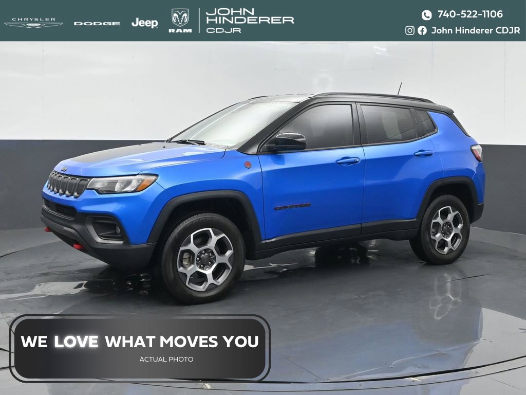 Certified 2022 Jeep Compass Trailhawk w/ Trailhawk Convenience Group AWD/4WD image 1