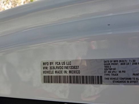 Used 2022 RAM ProMaster 2500 FWD image 22