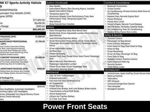 Used 2023 BMW X7 xDrive40i w/ Premium Package image 44