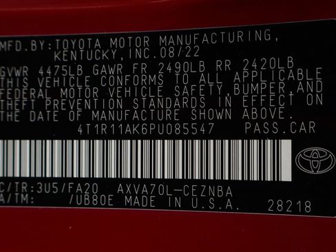 Used 2023 Toyota Camry LE w/ Convenience Package FWD image 50