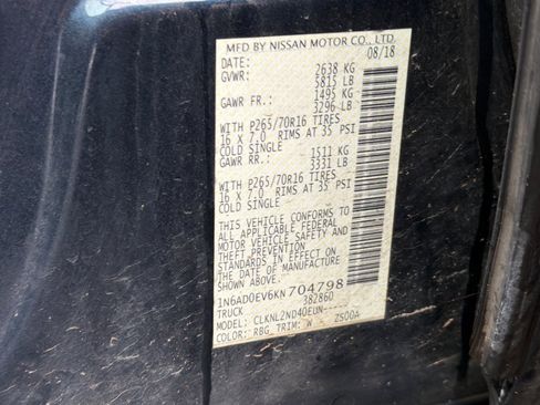 Used 2019 Nissan Frontier SV image 13