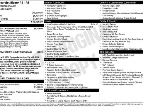 Used 2020 Chevrolet Blazer RS FWD image 7