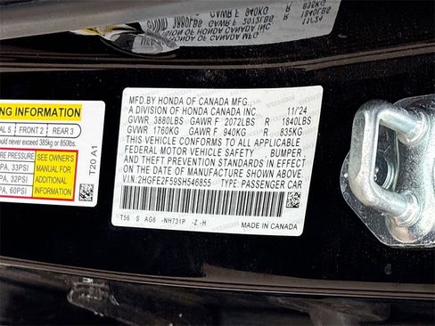 Used 2025 Honda Civic Sport image 29