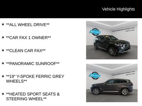 Used 2024 BMW X3 xDrive30i AWD/4WD image 10
