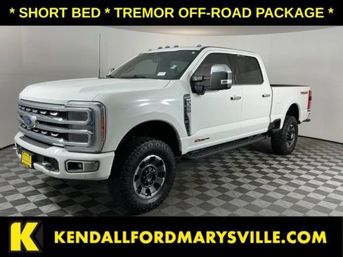 Used 2023 Ford F350 Platinum w/ Tremor Off-Road Package AWD/4WD image 1
