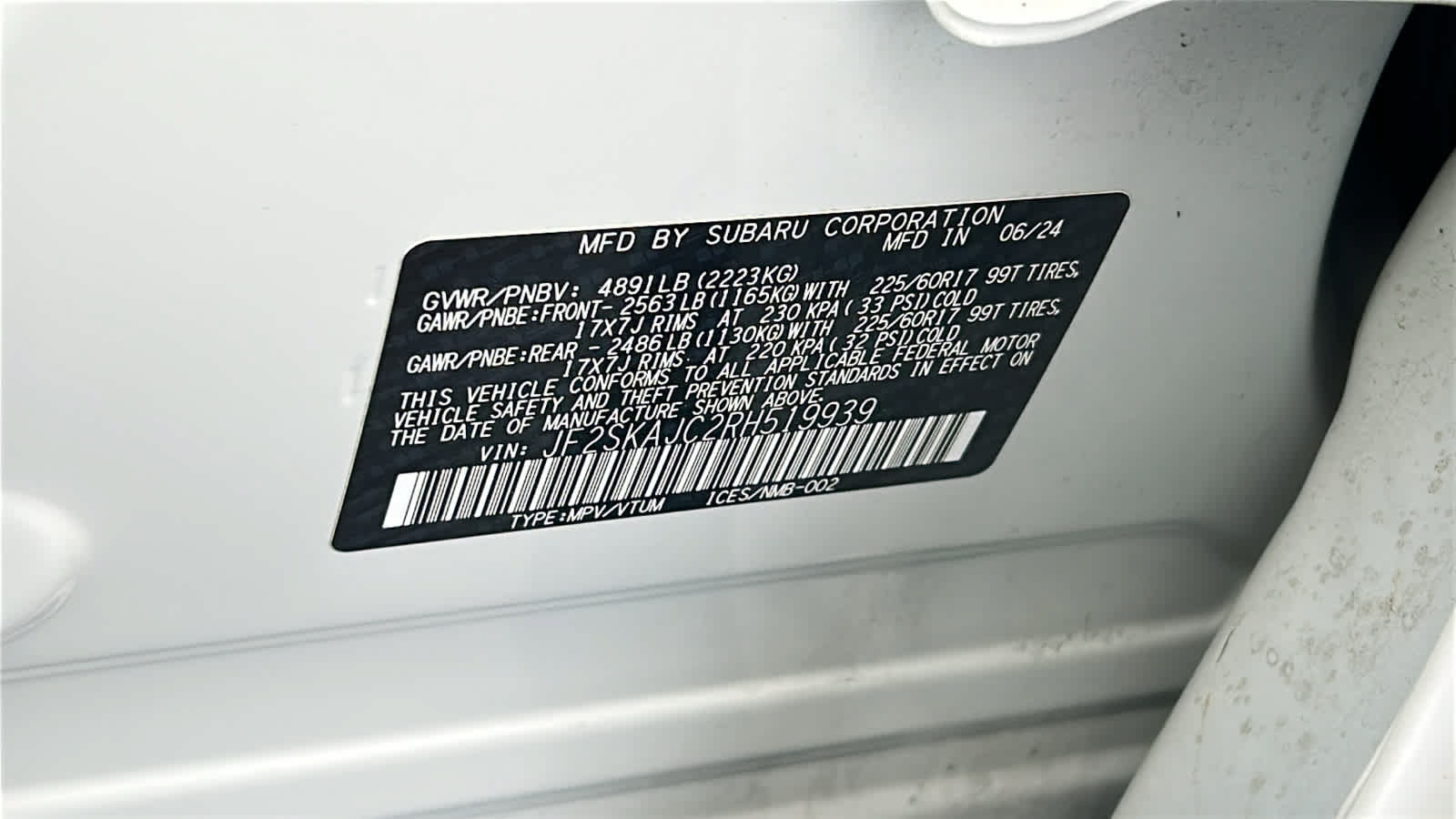 Certified 2024 Subaru Forester Wilderness AWD/4WD image 30