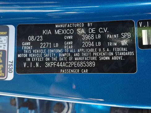 Certified 2023 Kia Forte GT w/ GT2 Package FWD image 28