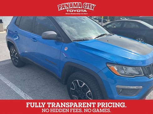 Used 2020 Jeep Compass Trailhawk AWD/4WD image 1