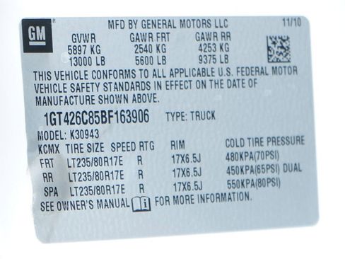 Used 2011 GMC Sierra 3500 Denali AWD/4WD image 55