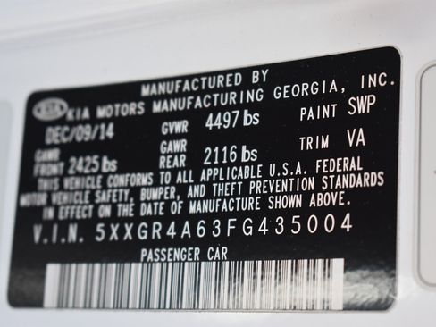 Used 2015 Kia Optima SX FWD image 16