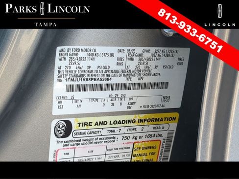 Used 2023 Ford Expedition Limited RWD image 37
