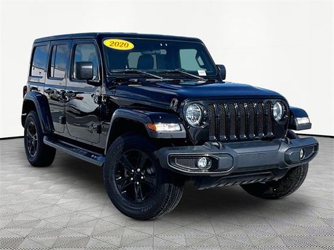 Used 2020 Jeep Wrangler Unlimited Sahara image 1