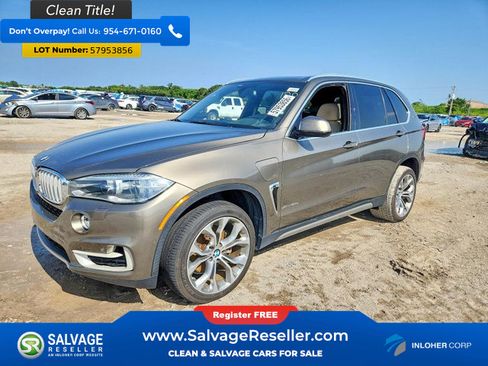 Used 2017 BMW X5 xDrive40e AWD/4WD image 1