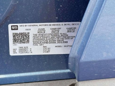 Used 2025 Chevrolet Equinox LT w/ Safety and Technology Package FWD image 17