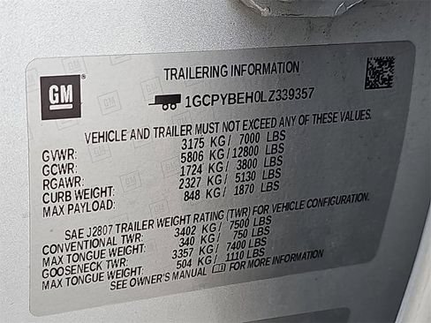 Used 2020 Chevrolet Silverado 1500 Custom w/ Custom Value Package image 39