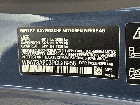 Used 2023 BMW 430i xDrive Coupe w/ M Sport Package image 9