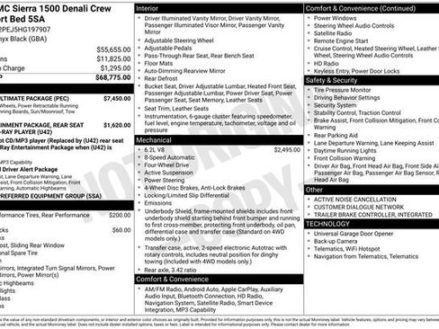 Used 2017 GMC Sierra 1500 Denali w/ Denali Ultimate Package image 43